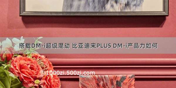 搭载DM-i超级混动 比亚迪宋PLUS DM-i产品力如何