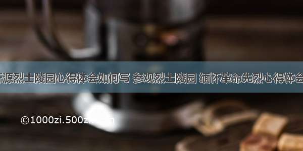 参观沂源烈士陵园心得体会如何写 参观烈士陵园 缅怀革命先烈心得体会(三篇)