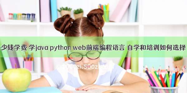 python多少钱学费 学java python web前端编程语言 自学和培训如何选择 – pytho