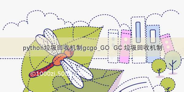 python垃圾回收机制gcgo_GO  GC 垃圾回收机制