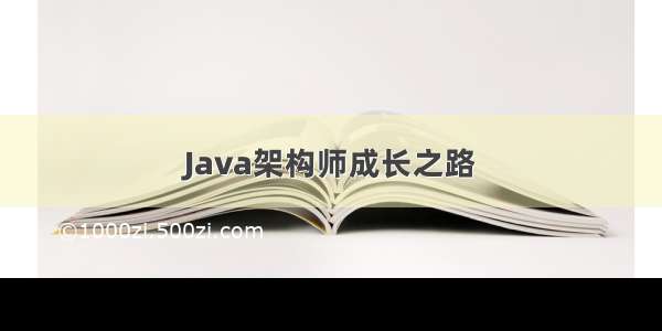 Java架构师成长之路