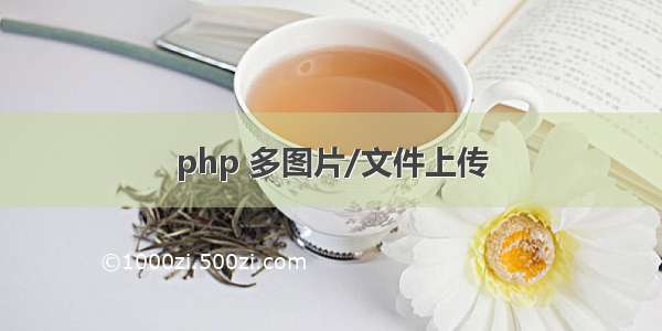 php 多图片/文件上传