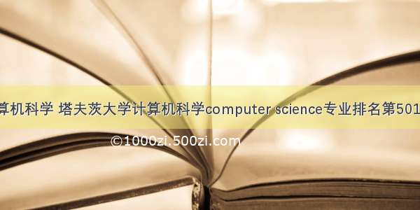 塔夫茨计算机科学 塔夫茨大学计算机科学computer science专业排名第501~600名（