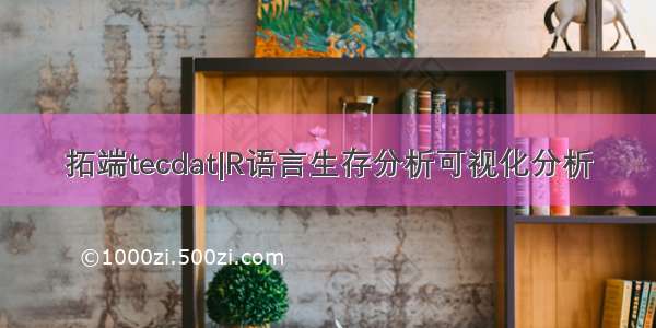 拓端tecdat|R语言生存分析可视化分析