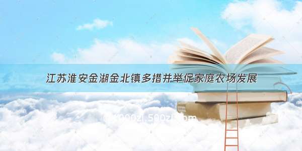 江苏淮安金湖金北镇多措并举促家庭农场发展