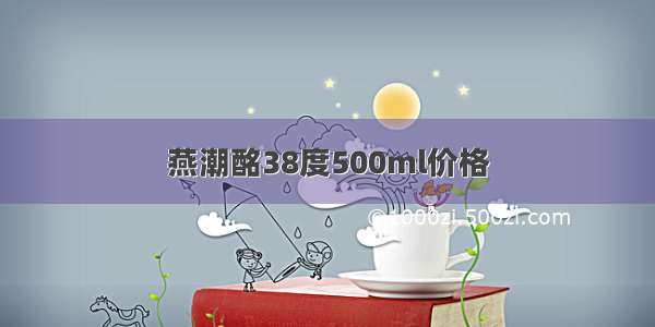 燕潮酩38度500ml价格