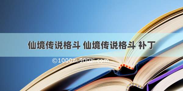 仙境传说格斗 仙境传说格斗 补丁