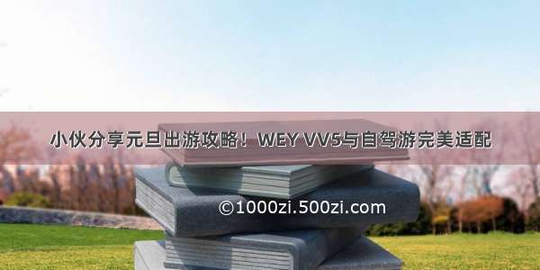 小伙分享元旦出游攻略！WEY VV5与自驾游完美适配