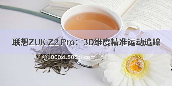 联想ZUK Z2 Pro：3D维度精准运动追踪