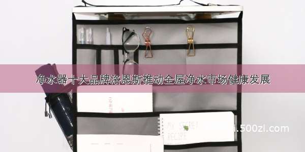 净水器十大品牌洛恩斯推动全屋净水市场健康发展