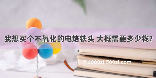 我想买个不氧化的电烙铁头 大概需要多少钱?