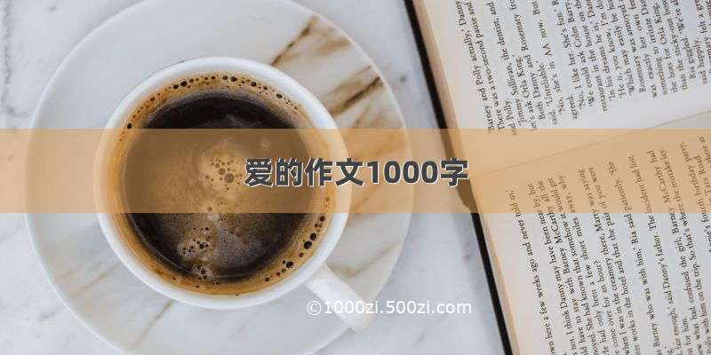 爱的作文1000字